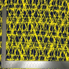 1 Yard Modern Liverpool Knit Geometric Fabric for Dresses, Tops, Costumes, Decor Width 58-60 Inches