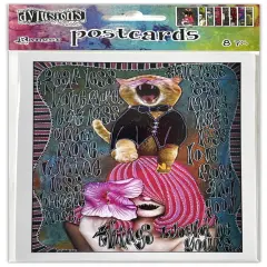 Dyan Reaveley's Dylusions Postcards-Images Set #4