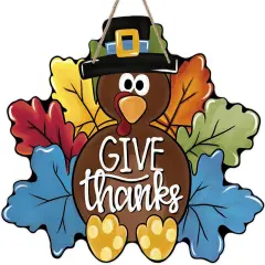 Thanksgiving Turkey Front Door Sign
