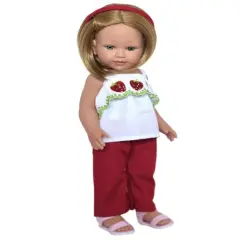 Summer Strawberry Set for 18 Inch Girl Dolls