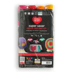Red Heart Super Saver Super Yarn Kit 10 pack-Crochet W/Accessories