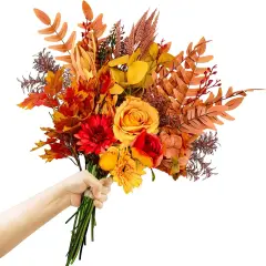 Artificial Fall Flowers Bouquets