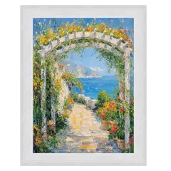 Brushed Silver Metal Pewter Picture Frame 9x12 frame