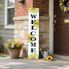 Sunflower Porch Sign Summer (Yellow)