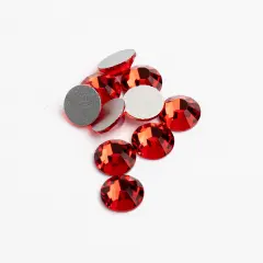 Crystal Lane DIY SS20 Glass Flatback Rhinestones, 1440pcs Light Siam