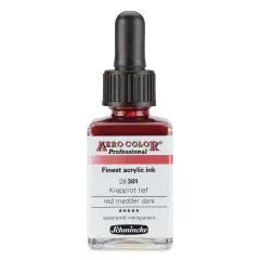 Schmincke Aero Color Professional Airbrush Color - 28 ml, Red Madder Dark