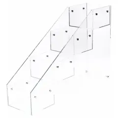 Plymor Clear Acrylic 3-Tiered 39-CD Display Tray