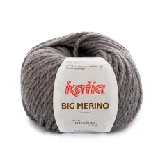 Katia Big Merino Superwash Wool Yarn Gray