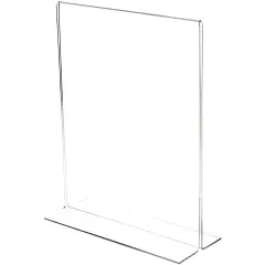 Plymor Clear Acrylic Sign Display / Literature Holder (Bottom-Load), 11" W x 14" H