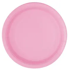 Lovely Pink 9" Plates, 16ct