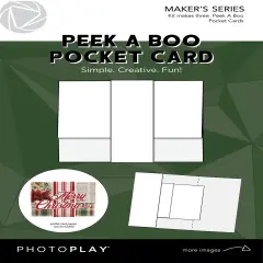 PhotoPlay Maker's Series Pocket Card-Peek-A-Boo