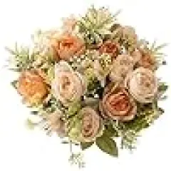 Fake Peony Silk Flower Bouquet