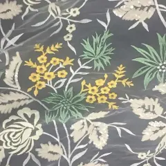 1 Yard Luxury English Net Lace with French Design & Flat Sequins 54 Inches Wide