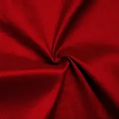 1 Yard DK Red Stretch Taffeta Fabric Solid Satin Polyester for Dresses, Bridal Gowns & Crafts 60" Wide