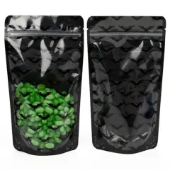 Bats Stand Up Zipper Pouch 5 1/8" x 3 1/8" x 8 1/8" 25 pack ZBGW3B