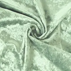 1 Yard Stretch Crushed Velvet Fabric Sage Drapey Apparel Material 58/60"width