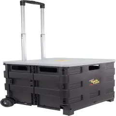 Quik Cart Collapsible Rolling Crate
