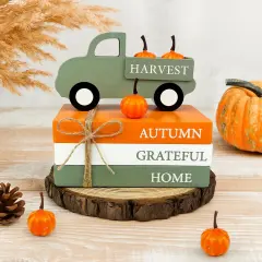 Autumn Wooden Farmhouse Harvest Decor