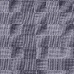 1 Yard Navy Knit Check Fabric, 56/57&Prime; Wide Rayon Polyester Spandex Blend