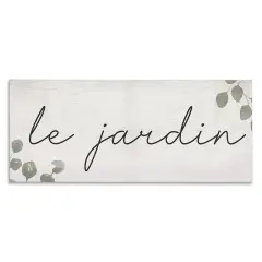 Stupell Industries Le Jardin Garden Canvas Wall Art Design by Daphne Polselli