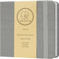 Watercolor Sketchbook, 5.5"x5.5"