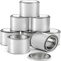 8 Pack Metal Paint Cans
