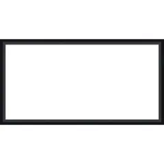 Lucie Framed Dry Erase Magnetic Board Black