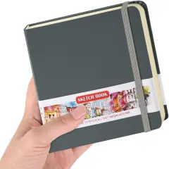 192 Pages Notebooks Blank Sketchbooks - Grey