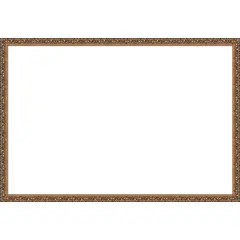 Antique Bronze Framed Dry Erase Magnetic Board