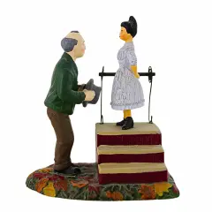 Department 56 Villages 3.5 Inch Spellbound By Hypno Girl Halloween Halloween Village , Halloween Decor Halloween Snow Village Green