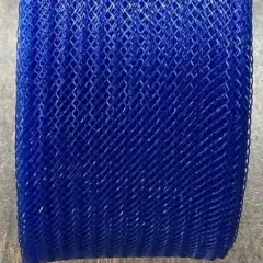 1 Yard Nylon Horsehair Trim 2" Wide Stiff Crinoline Braid for Costumes & Formal Wear Royal Blue