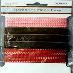 Colorbok Memories Made Easy Sticky Trims