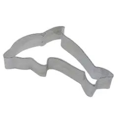 4.5&rdquo; Dolphin Metal Cookie Cutter