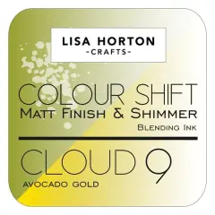 Lisa Horton Crafts Cloud 9 Color Shift Ink Pad-Avocado Gold