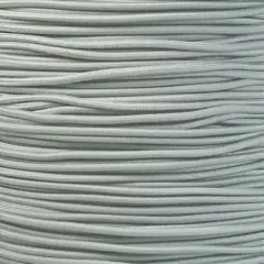 Kitcheniva Shock Cord Nylon Jack With Rubber Core Stretch Line 10FT Silver gray