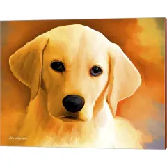 Puppy by Ata Alishahi 20" x 16" Canvas Wall Art