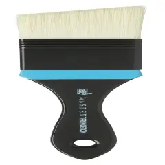Princeton Series 6500 Aspen Synthetic Brush-Short Handle Angular Mottler 2"