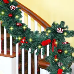 9 FT LED Christmas Garland
