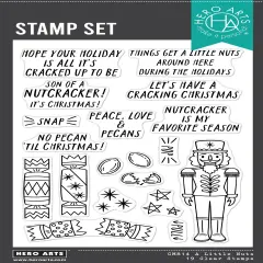 Hero Arts Clear Stamps 4"X6"-A Little Nuts