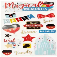 Recollections Magical Memories Dimensional Stickers
