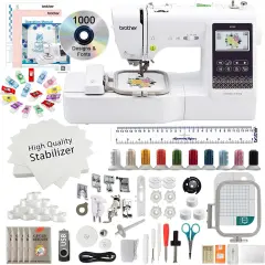 Brother SE700 Embroidery & Sewing Machine with Starter Bundle