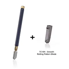 TOYO&trade; Original Brass Handled Supercutter + Replacement Blade [2 Options]