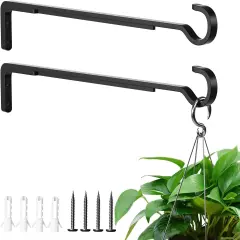 14.17 Inch Black Heavy Duty Outdoor Plant