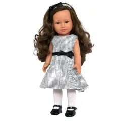 Meet Gabriella: The 18-Inch All-Vinyl Fashion Girl Doll with Long Brown Hair and Real Lashes