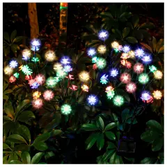 TONULAX Newest Solar Powered Decorative Lights with Larger Solar Capacity for Tree, Landscape, Outdoor, Garden, Pathway, Patio, Front Yard Decoration(2 Pack)