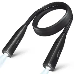 Neck Light - 3-Color & 5-Brightness, Comfortable Silicone Arm, Eye-Caring for Reading, Knitting, Crafting