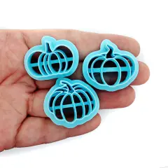 Pumpkin Clay Cutters for Fall or Halloween, 3 pc, Adorabilities