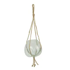 Versatile Hanging Molten Glass Planters &ndash; Elegant Home Decor