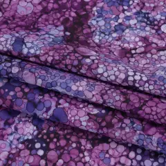 1 Yard Northcott Iris Bubbles Printed Quilting Cotton Fabric 43 Inches Width