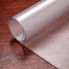 Frosted Clear Desk Protector Mat, 1.5mm Thick Writing Desk Blotter Pad for Office and Home (16 x 32 In)